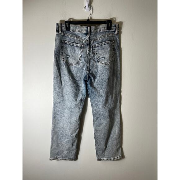 Altered State Acid Washed Distressed Wide Leg Jeans Sz 30 - Picture 2 of 3